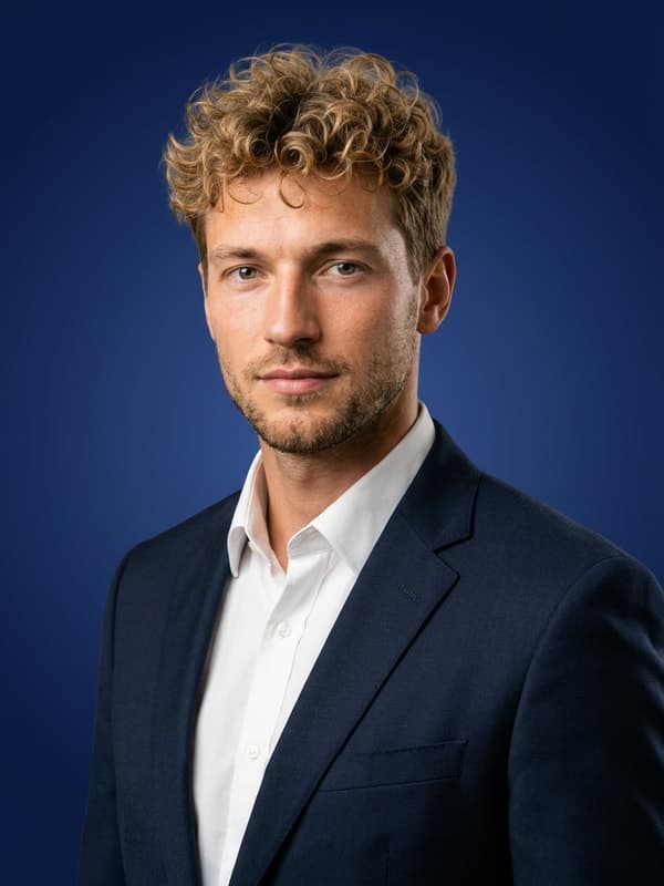 AI-generated professional headshot